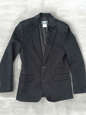 CHANEL Black Men's Two-Button Tailored Blazer